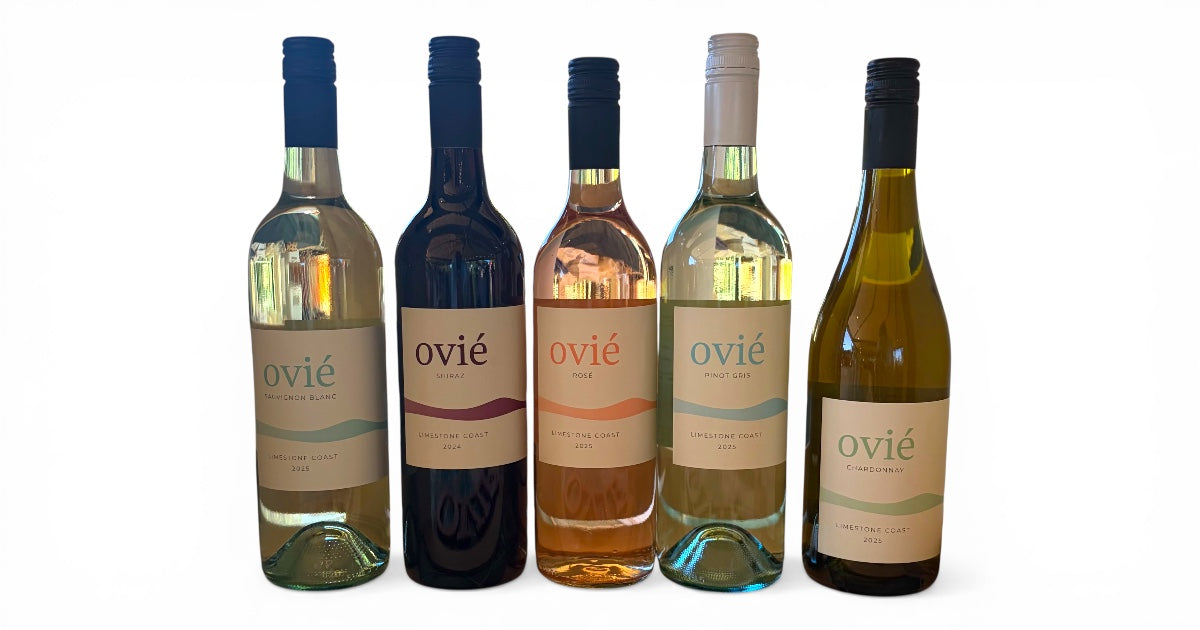 Wine Angels OVIÉ wine collection Limestone Coast Australia
